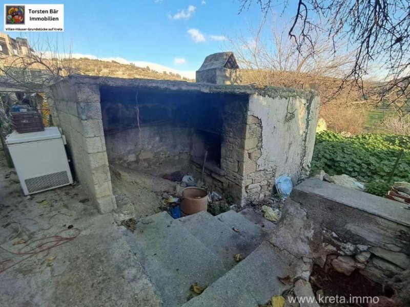 Galia Kreta, Galia sanierungsbeürftiges Einfamilienhaus 114m² Gebäudefl. 300m² Grundstück Haus kaufen